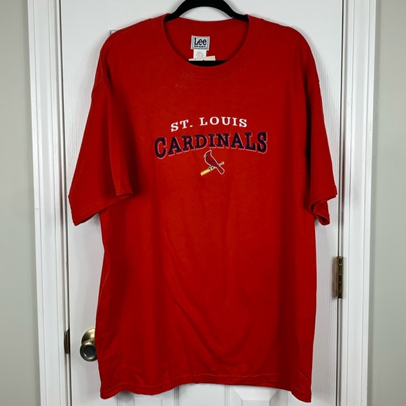 NWT Lee Sport red short sleeved St.Louis Cardinals tee shirt size large. - Picture 1 of 6
